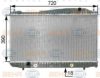 BEHR HELLA SERVICE 8MK 376 763-251 Radiator, engine cooling